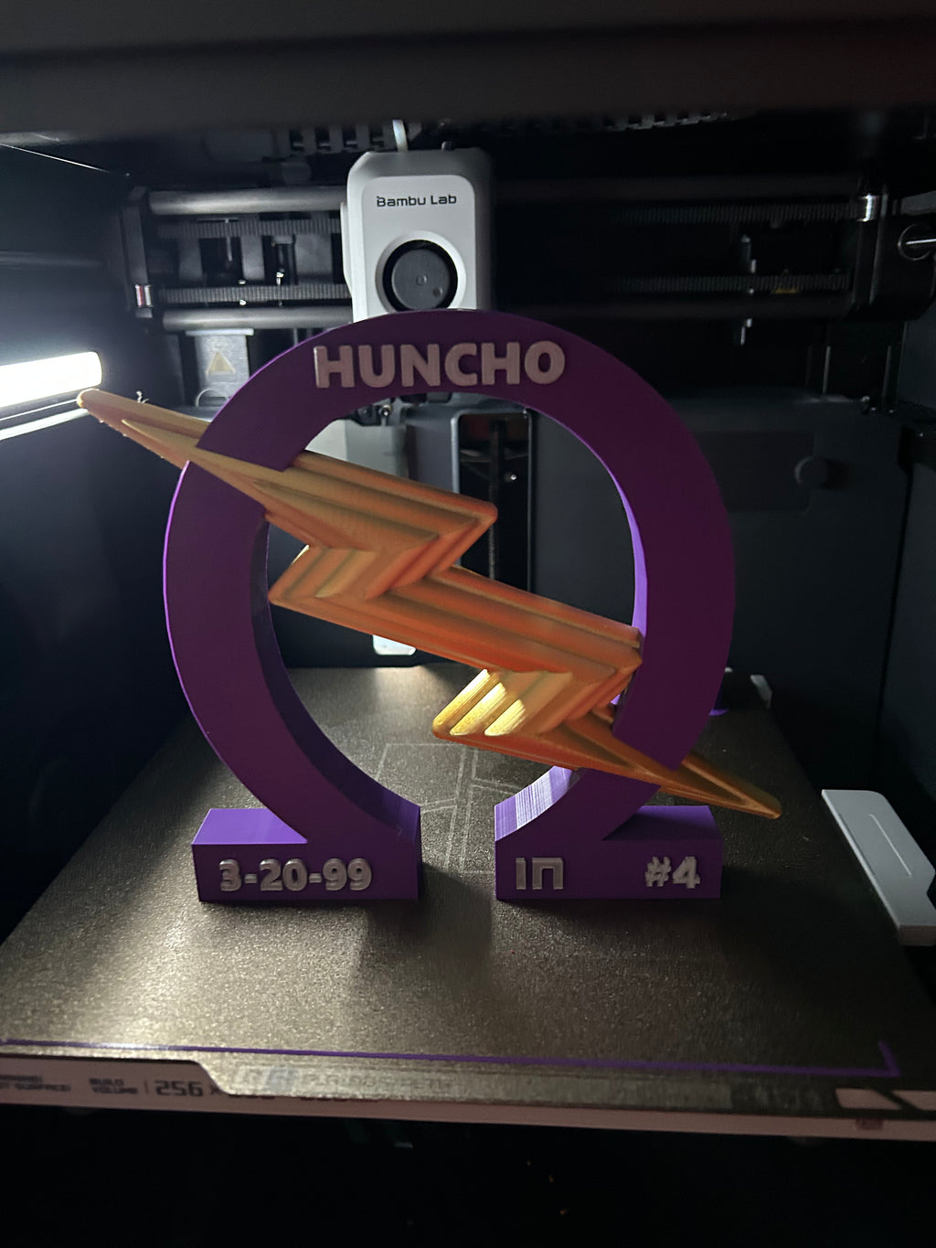 Custom Omega Desk Sign